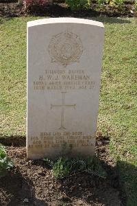 Ismailia War Memorial Cemetery - Wakeman, Henry Winston John
